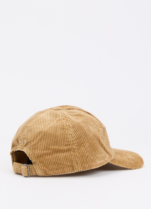 Ralph Lauren Pet van corduroy met logoborduring - detail khaki