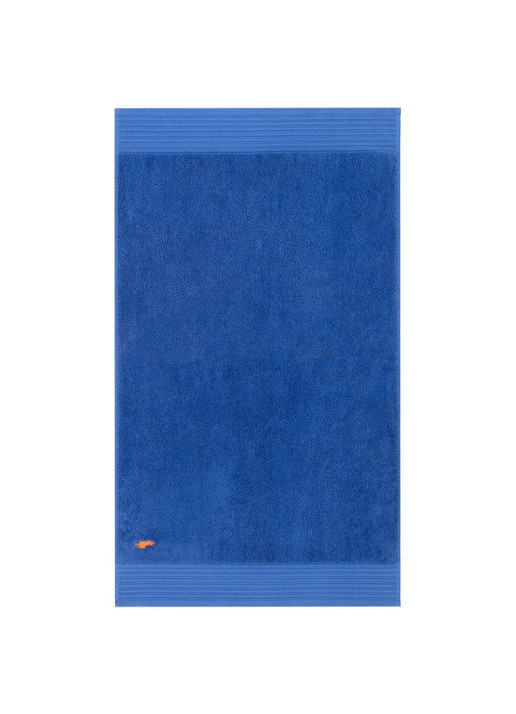 Ralph Lauren Player badmat - 55 x 90 cm - voorkant 2 kobaltblauw