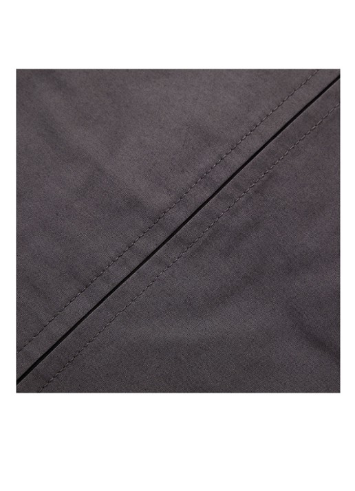 Ralph Lauren Player katoen perkal dekbedovertrek 220TC - detail 5 antraciet