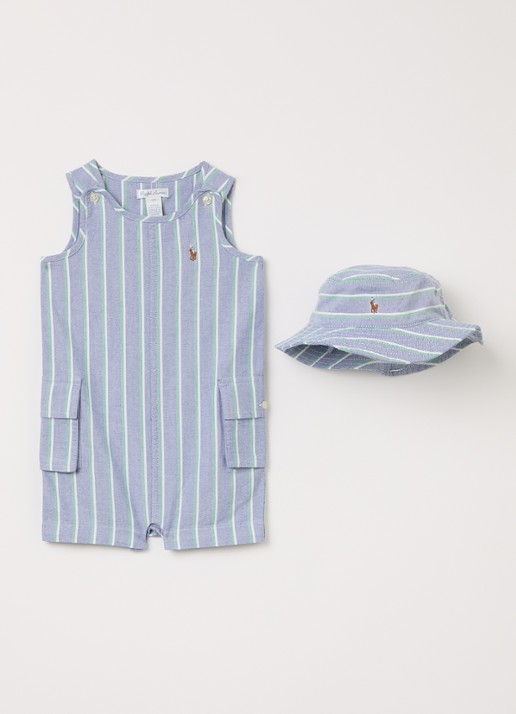 Ralph Lauren Playsuit met bucket hoed
