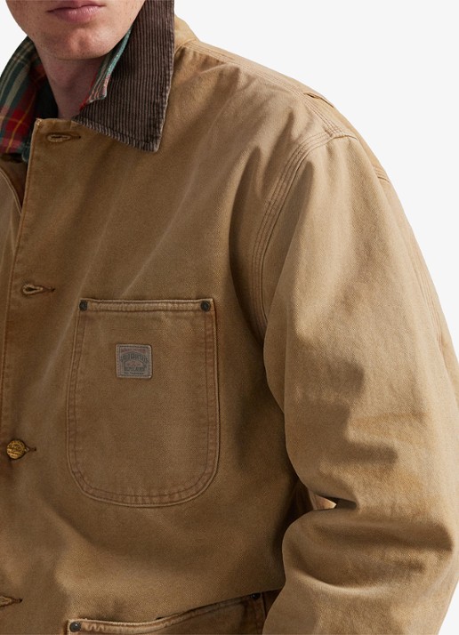 Ralph Lauren Polo Country jack met opgestikte zakken - detail 5 huntley wash / bruin
