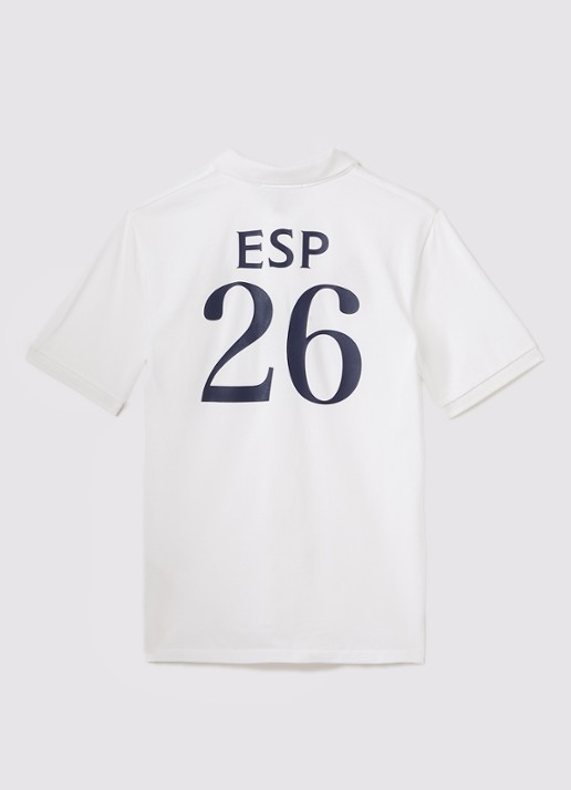 Ralph Lauren Polo met borduring - voorkant 2 wit