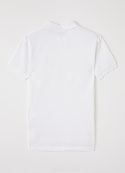 Ralph Lauren Polo met logoborduring - voorkant 2 wit