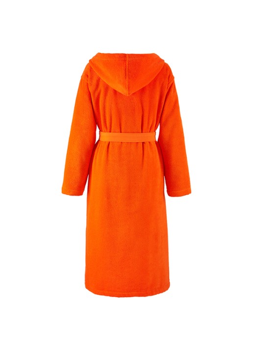 Ralph Lauren Polo Player badjas - unisex - achterkant 3 orange