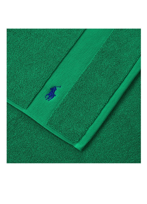 Ralph Lauren Polo Player badmat 55 x 90 cm - voorkant 2 groen