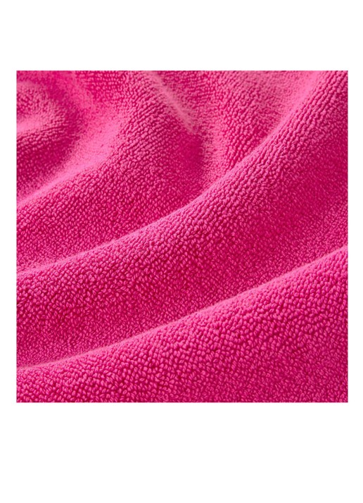 Ralph Lauren Polo Player badmat 55 x 90 cm - achterkant 3 fuchsia