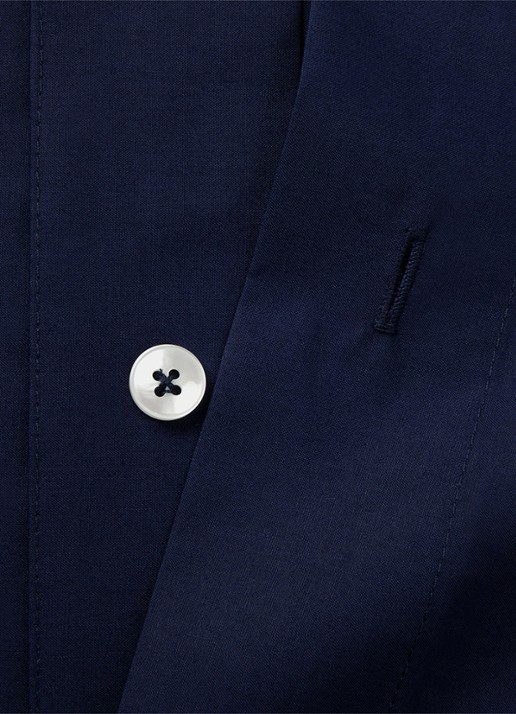 Ralph Lauren Polo Player dekbedovertrek van katoen perkal 80TC - exclusief kussenslopen - achterkant 5 donkerblauw