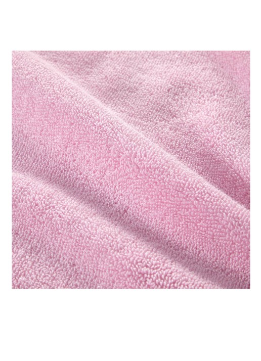 Ralph Lauren Polo Player gastendoek - 600 gr/m2 - 33 x 33 cm - achterkant 3 lichtroze