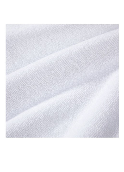 Ralph Lauren Polo Player gastendoek - 600 gr/m2 - 33 x 33 cm - achterkant 4 wit