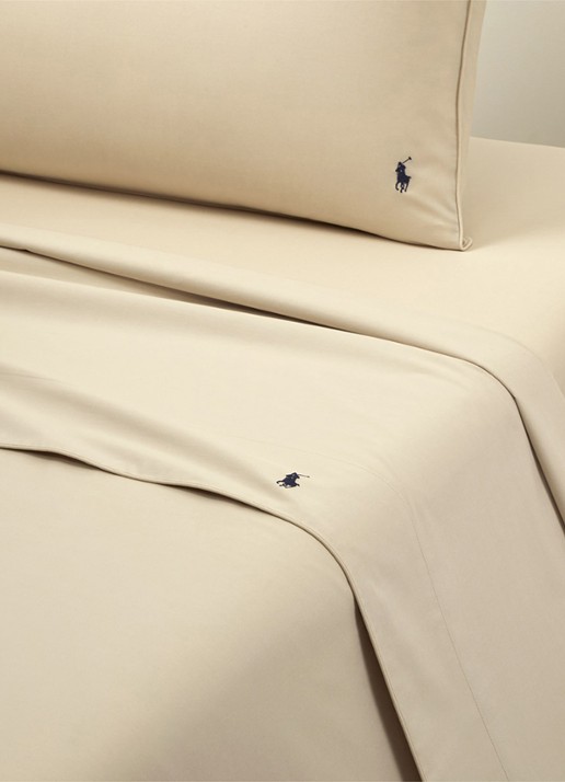 Ralph Lauren Polo Player laken van katoen perkal 80TC