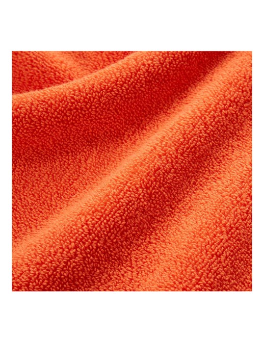 Ralph Lauren Polo Player strandlaken - 600gr/m2 - 90 x 160 cm - achterkant orange