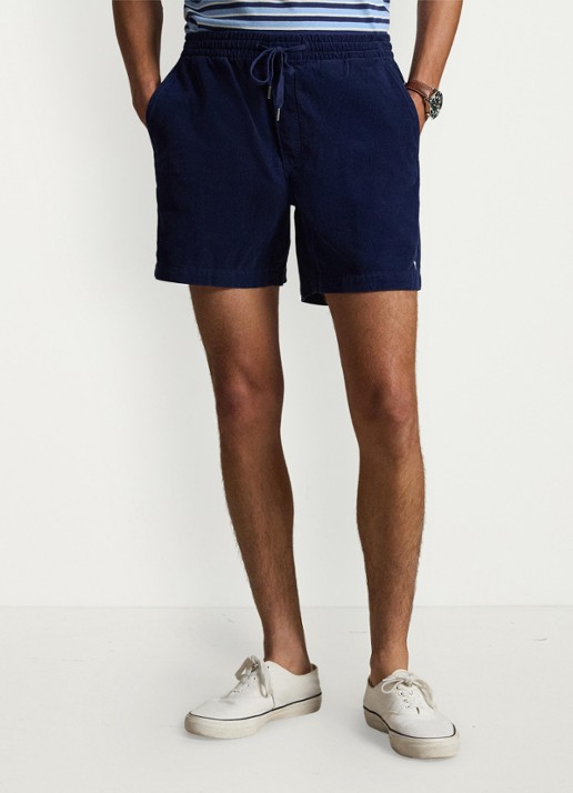 Ralph Lauren Polo Prepster regular fit korte broek van corduroy