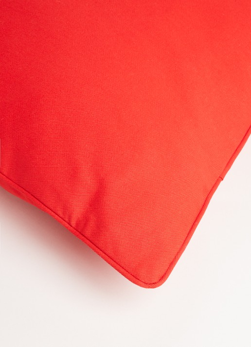 Ralph Lauren Pony sierkussenhoes 50 x 50 cm - detail 3 steenrood