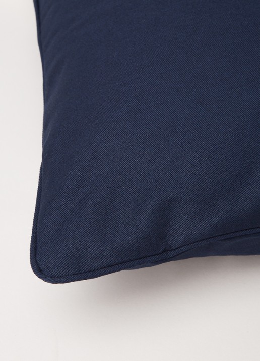 Ralph Lauren Pony sierkussenhoes 50 x 50 cm - detail 3 donkerblauw