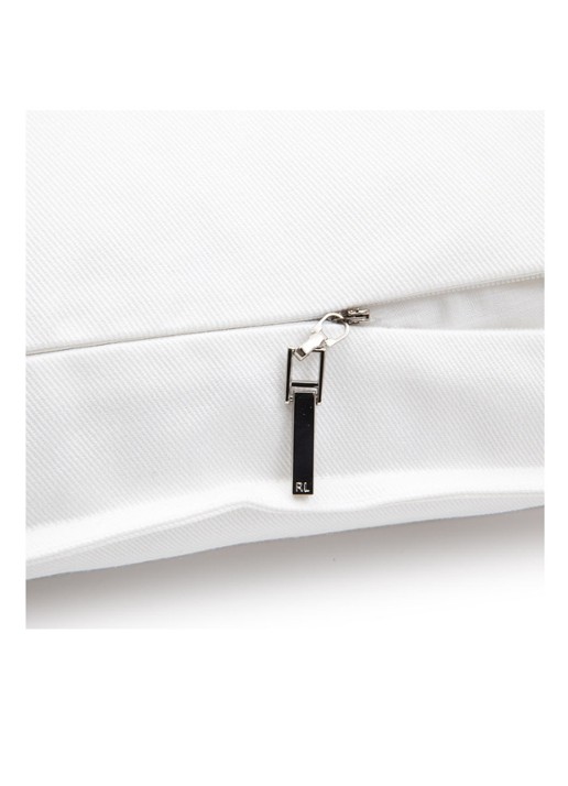Ralph Lauren Preppy Hampton Bear kussensloop 50 x 50 cm - detail 4 wit