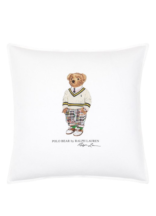 Ralph Lauren Preppy Hampton Bear kussensloop 50 x 50 cm