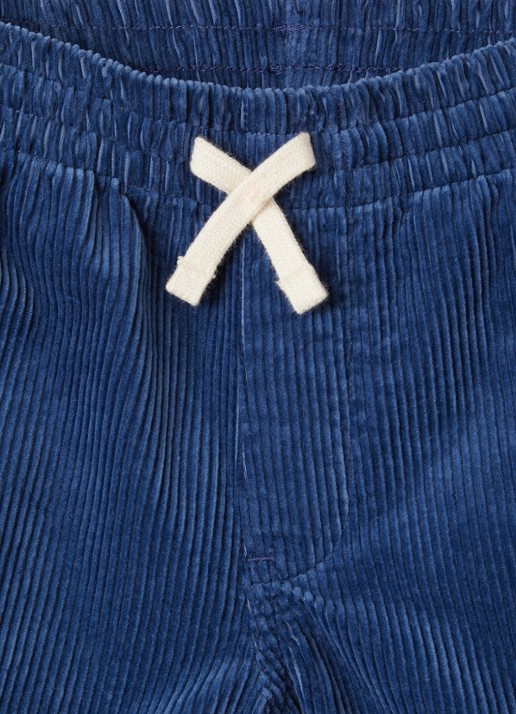 Ralph Lauren Prepster loose fit korte broek van corduroy - detail 5 indigo