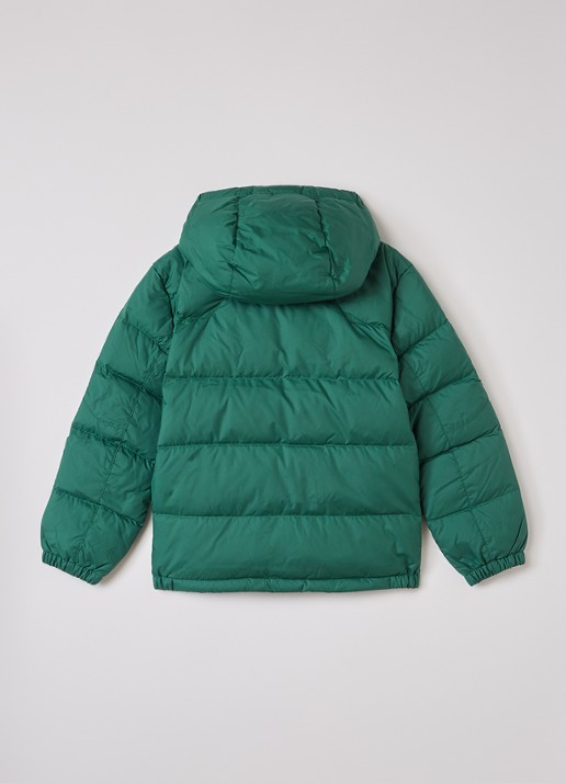 Ralph Lauren Puffer jack met afneembare capuchon - achterkant 3 groen