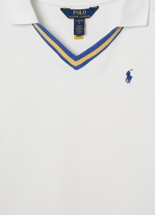 Ralph Lauren Pullover met logoborduring - detail wit