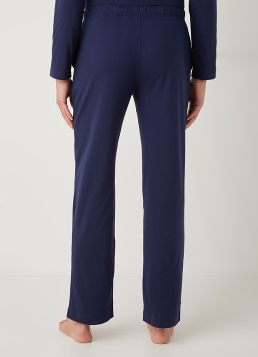 Ralph Lauren Pyjamabroek met logo - achterkant 3 donkerblauw