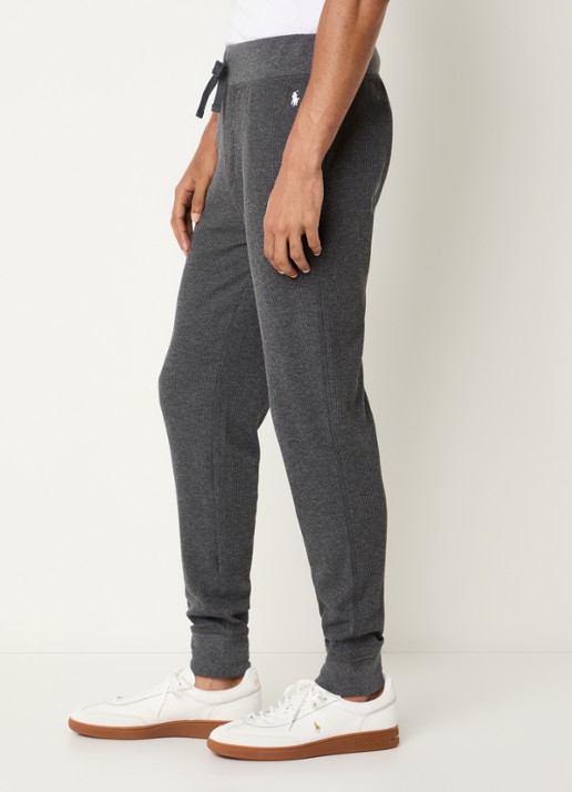 Ralph Lauren Pyjamabroek met steekzakken - detail 2 donkergrijs