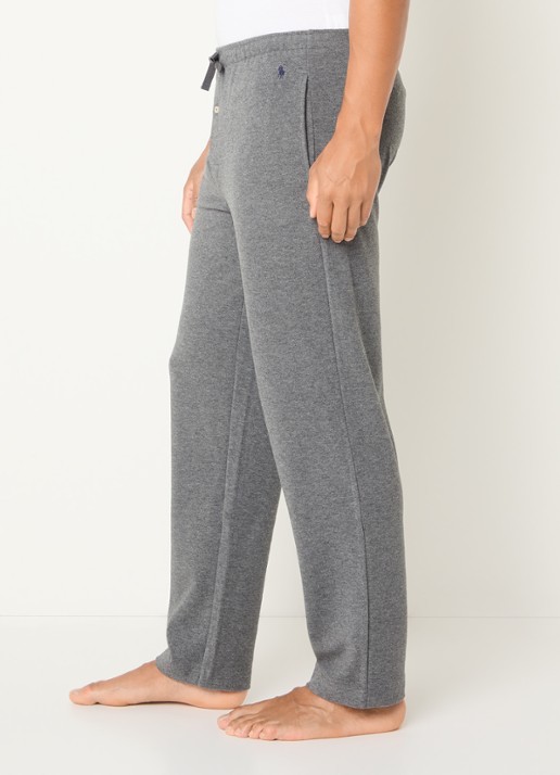 Ralph Lauren Pyjamabroek met steekzakken - detail 5 grijs