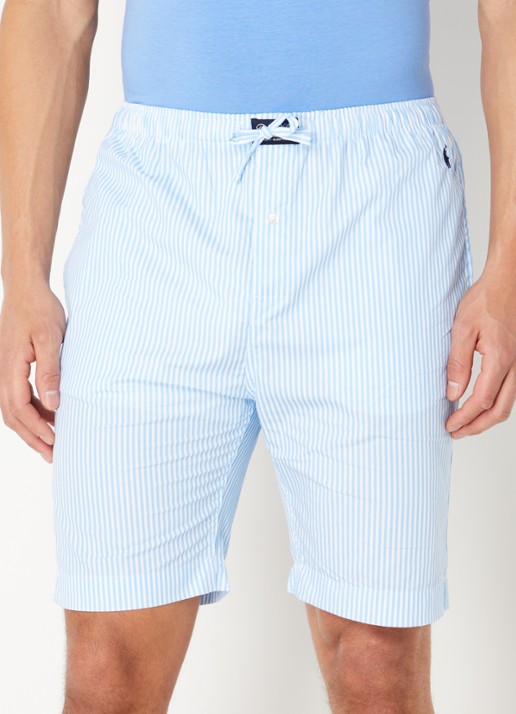 Ralph Lauren Pyjamashorts met streepprint en logo