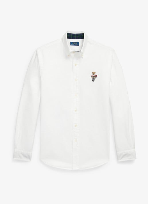 Ralph Lauren Regular fit overhemd met borduring