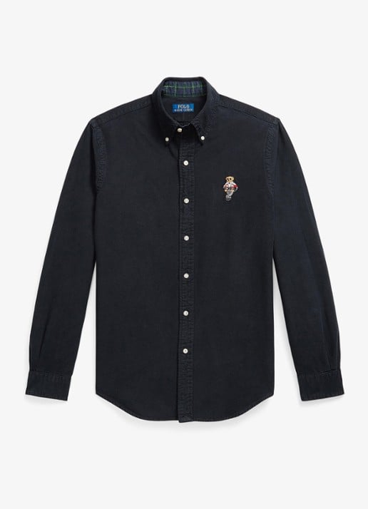 Ralph Lauren Regular fit overhemd met borduring
