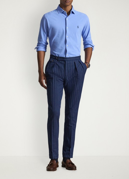 Ralph Lauren Regular fit overhemd met logoborduring