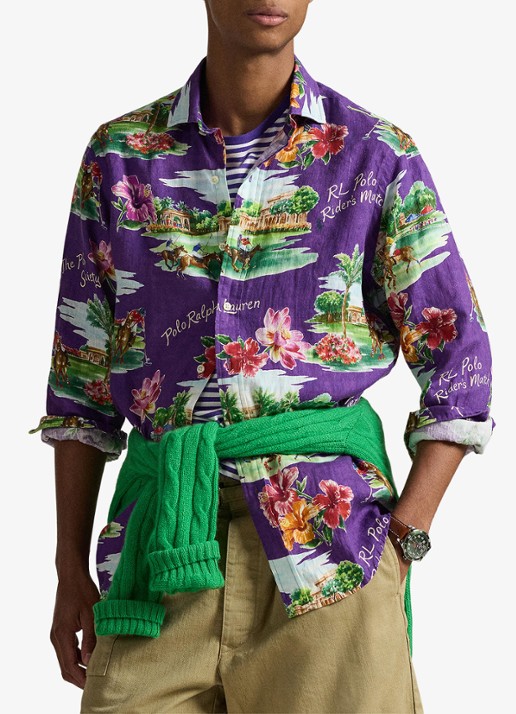 Ralph Lauren Regular fit overhemd met print