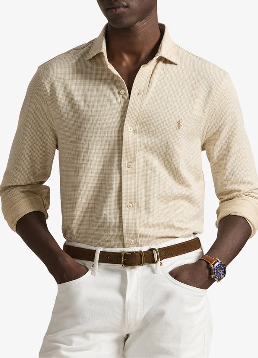 Ralph Lauren Regular fit overhemd met ruitdessin