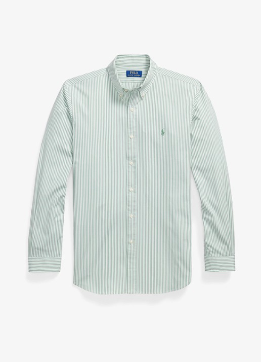 Ralph Lauren Regular fit overhemd met streepprint - voorkant 4655ae faded mint