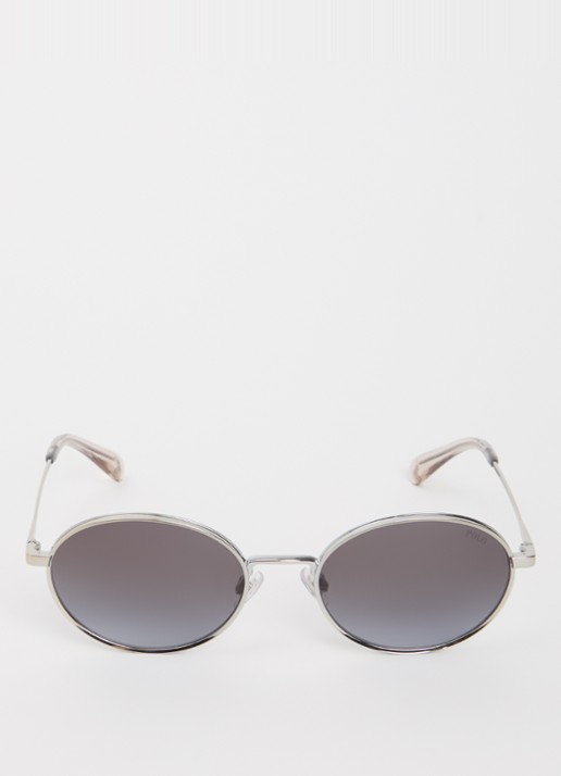 Ralph Lauren Retro zonnebril PH3162 - detail 2 zilver