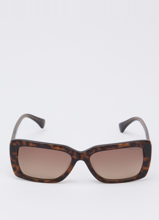 Ralph Lauren Retro zonnebril PRC03S - detail 2 bruin