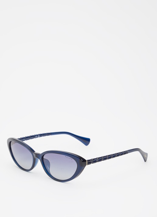 Ralph Lauren Retro zonnebril RA4148 - voorkant donkerblauw
