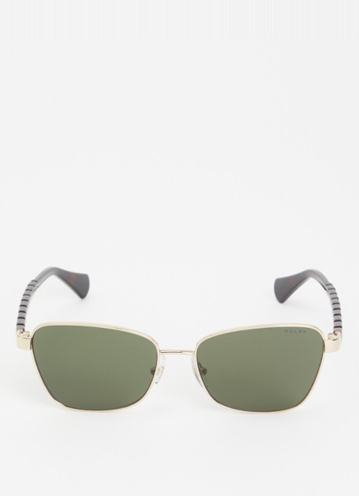Ralph Lauren Retro zonnebril RA4149 - detail goud