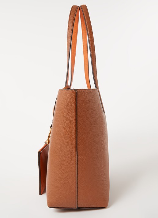 Ralph Lauren Reversible schoudertas met afneembaar etui - detail 4 cognac