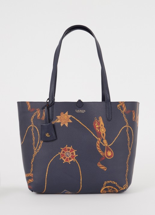 Ralph Lauren Reversible schoudertas met afneembaar etui - detail 5 donkerblauw