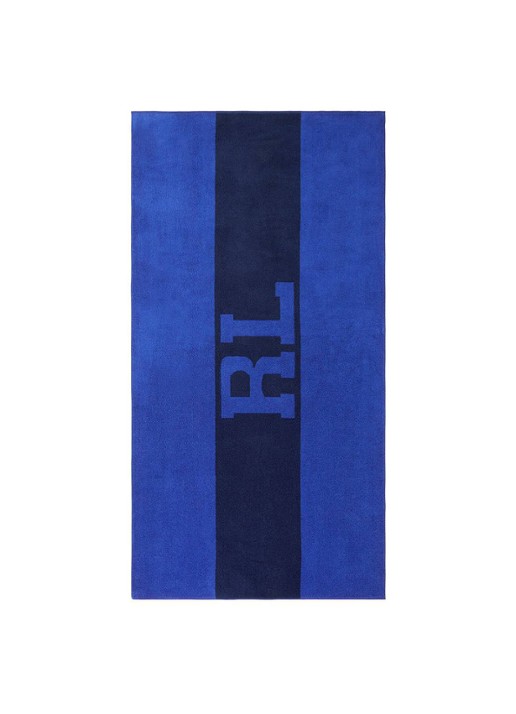 Ralph Lauren RL Signature strandlaken - 500 gr/m2 - 90 x 170 cm