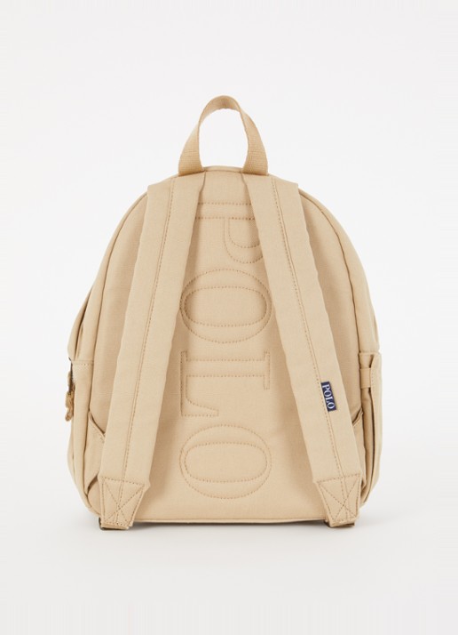 Ralph Lauren Rugzak met 13 inch laptopvak - achterkant 3 camel