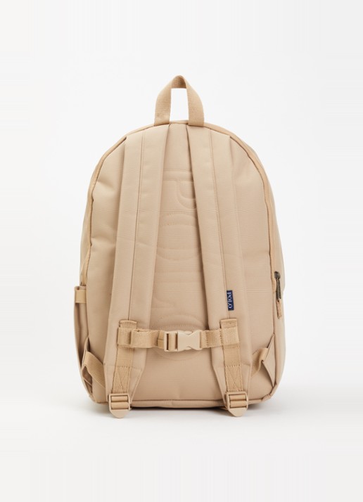 Ralph Lauren Rugzak met logoborduring - achterkant camel