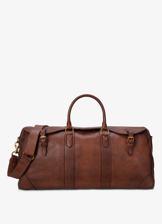 Ralph Lauren Schoudertas van leer