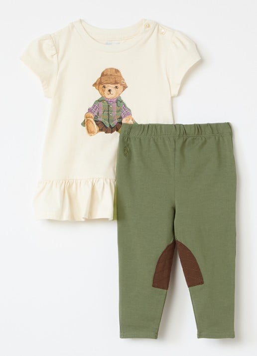 Ralph Lauren Set van T-shirt met broek