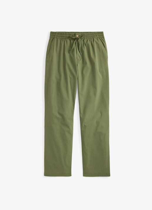 Ralph Lauren Slim fit broek met steekzakken - voorkant supply olive / olijfgroen
