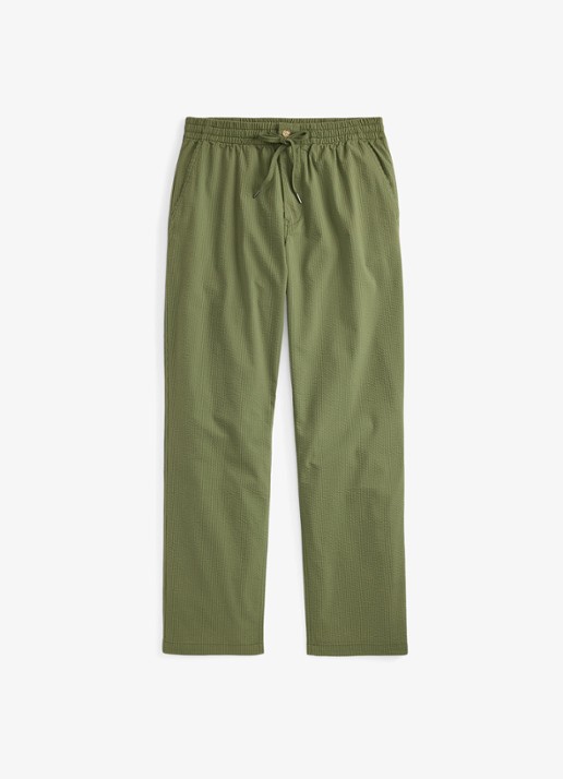 Ralph Lauren Slim fit broek met steekzakken - voorkant 2 supply olive / olijfgroen