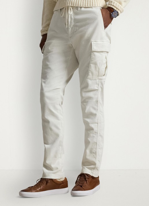 Ralph Lauren Slim fit cargobroek van corduroy