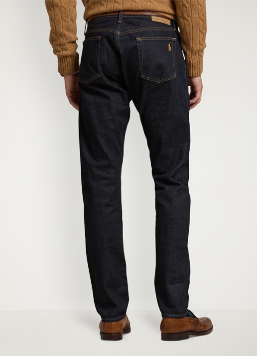 Ralph Lauren Slim fit jeans met donkere wassing - achterkant 5 rinse stretch-2wkn
