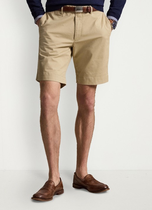Ralph Lauren Slim fit korte chino met steekzakken - detail 2 classic khaki-2wqo
