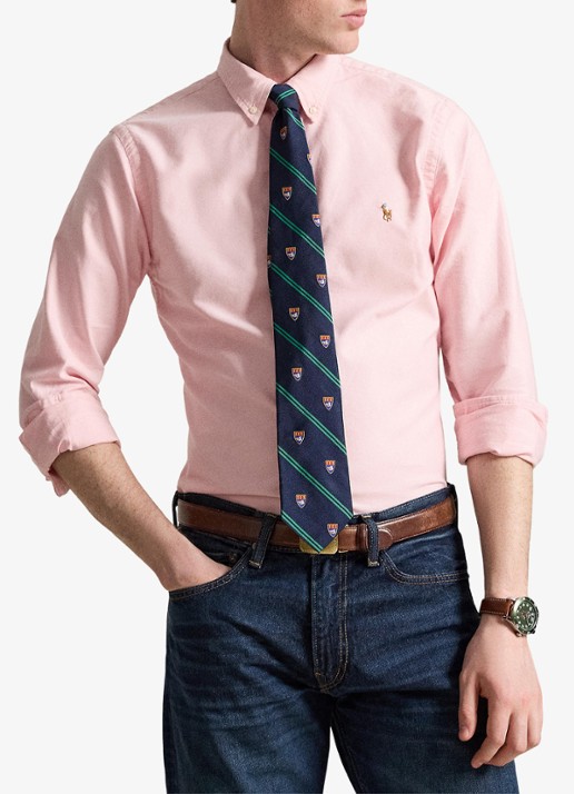 Ralph Lauren Slim fit overhemd met logo